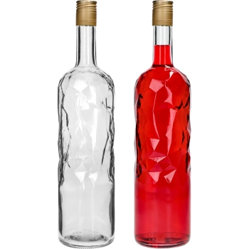 Butelka Lodowa 1L z zakrętką fi30/35, 4szt