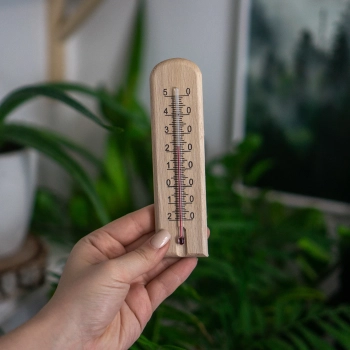 Termometr pokojowy ze wzorkiem (-20C do +50C) 15cm