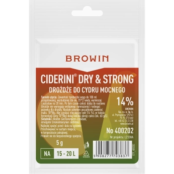 Drożdże cydrowe Ciderini Strong, 5 g