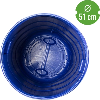 Beczka na kiszonki 240 L niebieska