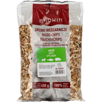 Zrębki do wędzenia/grillowania, jabłoń, 450 g, kl. 8