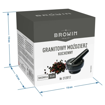 Granitowy moździerz kuchenny - 10cm