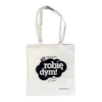 Torba bawełniana - robię dym