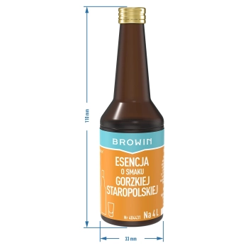 Esencja o smaku Gorzkiej Staropolskiej na 4 L - 40 ml