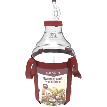Balon do wina lekki, nietłukący, z szelkami, 20 L