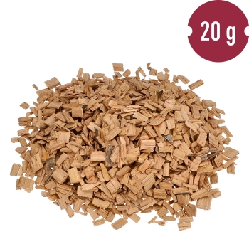 Płatki dębowe naturalne (nieopiekane), 20g