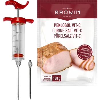 Nastrzykiwarka 30 ml + 2igły + Peklosól Vit-C