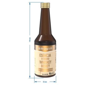 Esencja o smaku Whiskey Honey na 4 L - 40 ml