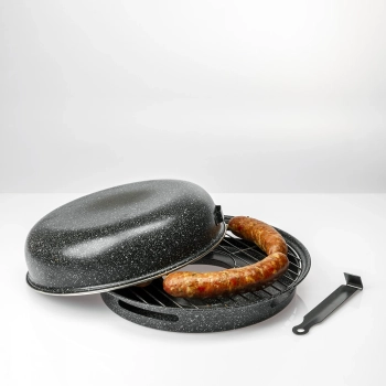 Patelnia do grillowania z rusztem
