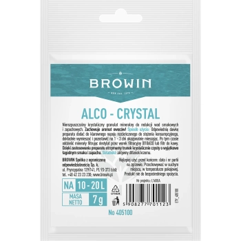 Alco-crystal - środek poprawiający walory alkoholi