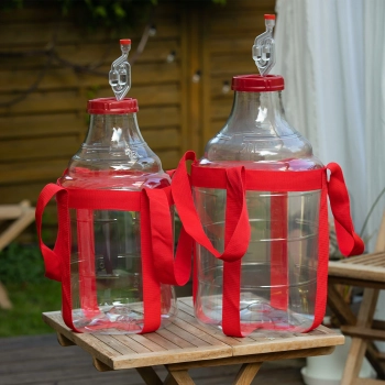 Balon do wina lekki, nietłukący, z szelkami, 15 L