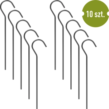 Szpilki do namiotu zagięte - 10 szt.