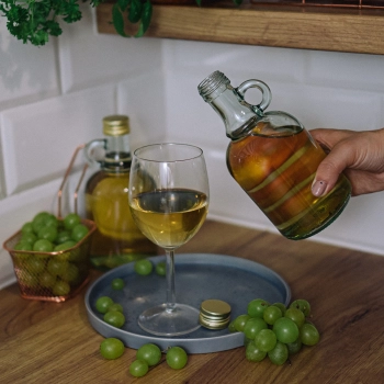 Butelka Gallone bez oplotu, z zakrętką 0,5 L