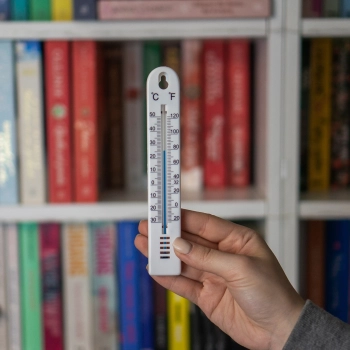 Termometr uniwersalny (-30 do +50C), 17 cm, biały