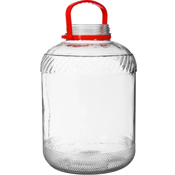 Słoik 15 L z plastikową pokrywą