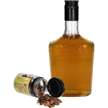 Płatki dębowe waniliowe, mocno opiekane, 20g