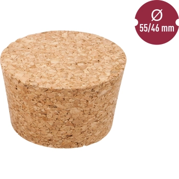 Korek z korka 55/46mm