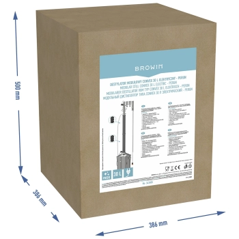 Destylator modułowy Convex elektryczny 30 L - Perun