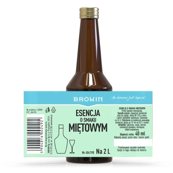 Esencja o smaku miętowym na 2 L - 40ml