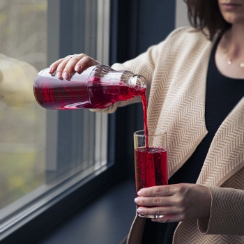 Butelka na sok 1 L z zakrętką twist off - fi 43
