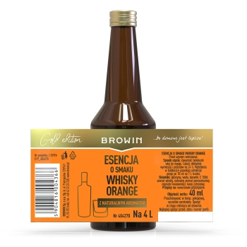 Esencja o smaku Whisky Orange na 4 L - 40 ml
