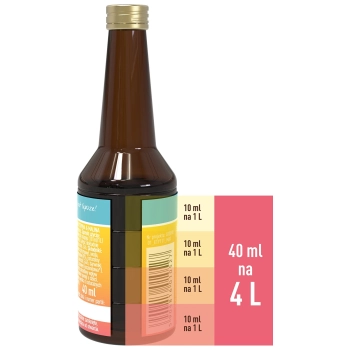 Esencja o smaku cytrynowo-malinowym - 40 ml, na 4L