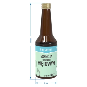 Esencja o smaku miętowym na 2 L - 40ml