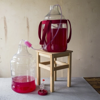 Balon do wina lekki, nietłukący, z szelkami, 20 L