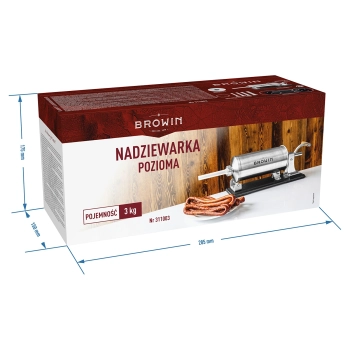 Nadziewarka pozioma 3 kg