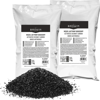 Węgiel aktywny kokosowy 1 kg x 2 - zestaw