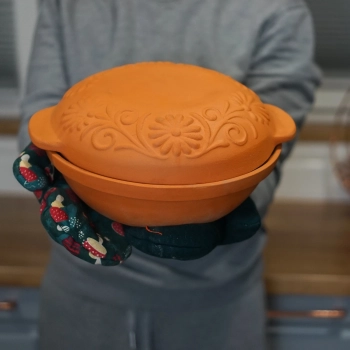 Garnek rzymski okrągły 4 L