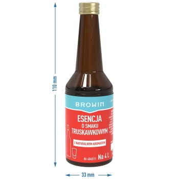 Esencja o smaku truskawkowym, 40 ml