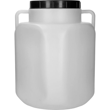Beczka Kwadratowa na 50 L, biała, z uchwytami 50 L