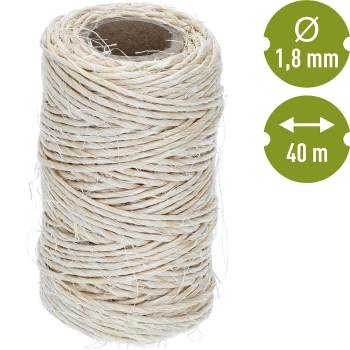Sznurek sizalowy 1,8 mm/40 m/100 g