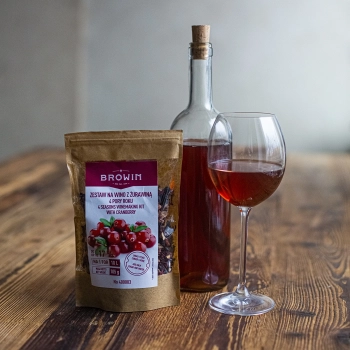 Zestaw na wino 4 PORY ROKU – Żurawina
