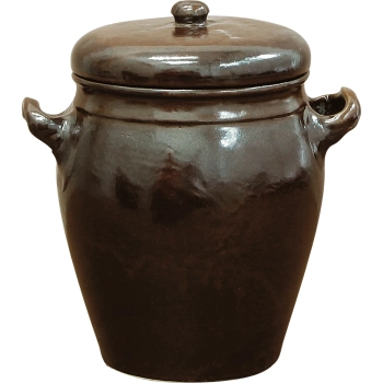 Kamionka - garnek 1,6l rustykalny z pokrywką