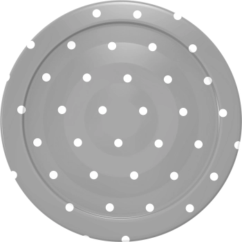 Zakrętka fi 43 mm kropki mix - 10 szt.