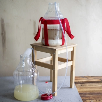 Balon do wina lekki, nietłukący, z szelkami, 10 L
