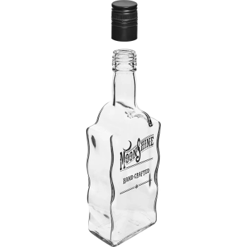 Butelka Klasztorna 0,5L z zakrętką i nadrukiem Moonshine -12szt.