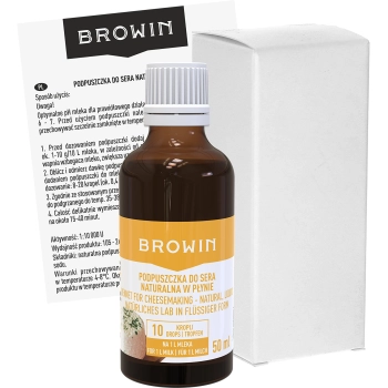 Podpuszczka do sera naturalna w płynie 50 ml