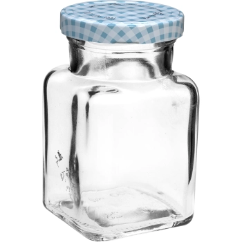 Słoik TO 150 ml Cztery kąty fi 53 zakrętka - 6 szt.