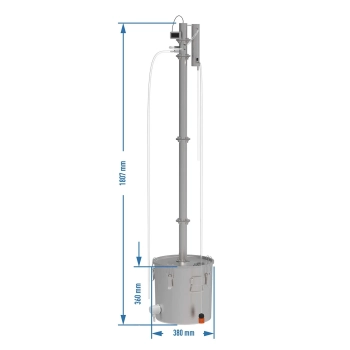 Destylator modułowy 30 L Freja - elektryczny