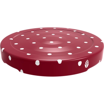 Zakrętka fi 43 mm kropki mix - 10 szt.