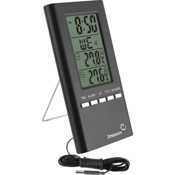 Stacja pogodowa – elektroniczna, sonda, czarna