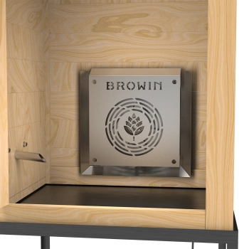 Wędzarnia 200 L dragON Larch E21 - z modrzewia, elektryczna