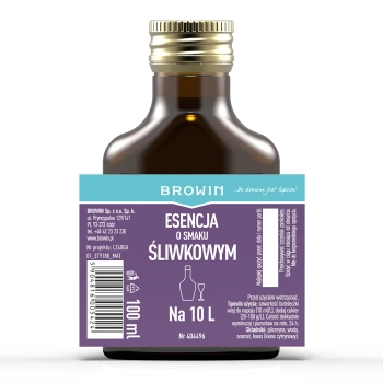 Esencja o smaku śliwkowym 100 ml