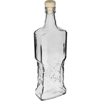 Butelka Kredensowa 700ml z korkiem