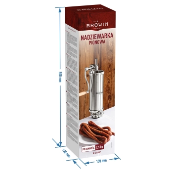 Nadziewarka pionowa 2,5 kg