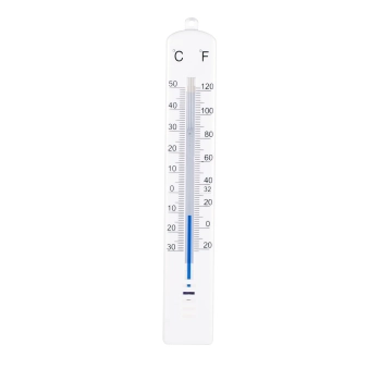 Termometr uniwersalny biały (-30C do +50C) 18cm