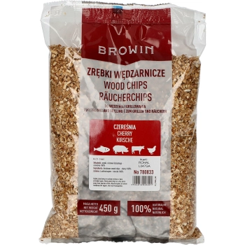 Zrębki do wędzenia/grillowania, czereśnia, 450 g, kl. 2